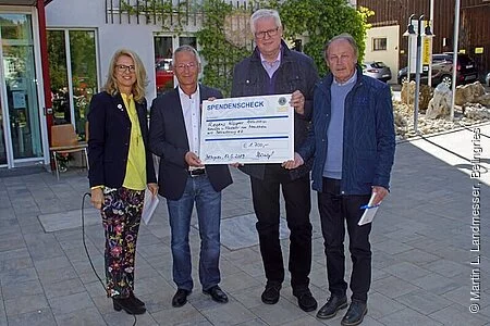 Lions Club Beilngries Spendenübergabe an Regens-Wagner