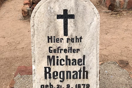 Michael Regnath Grabstein in Namibia