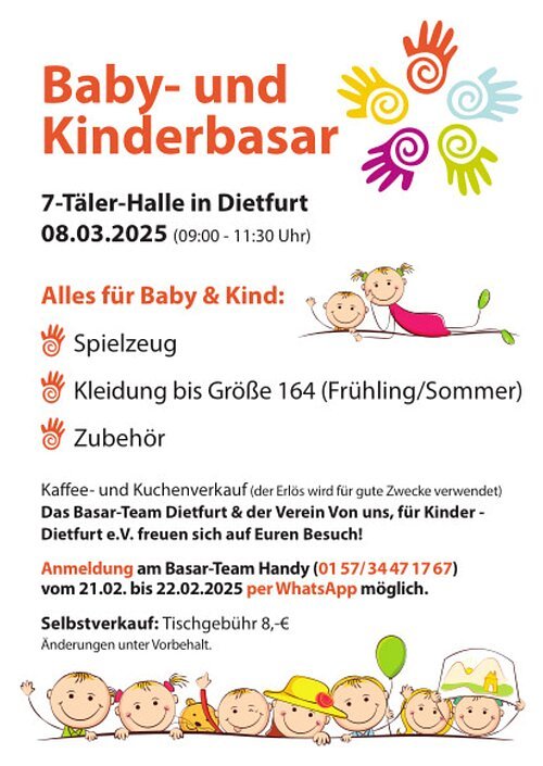 Baby- und Kinderbasar