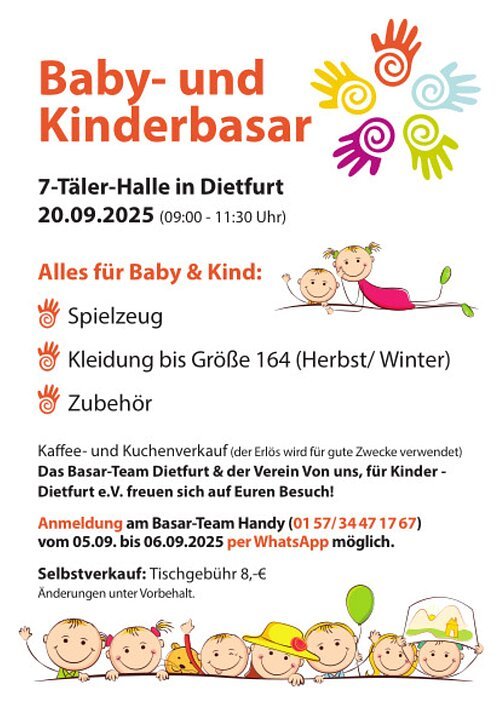 Baby- und Kinderbasar